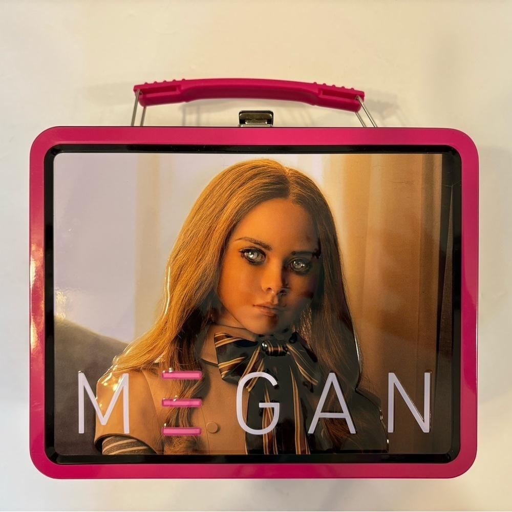 Megan movie tin lunch box NEW